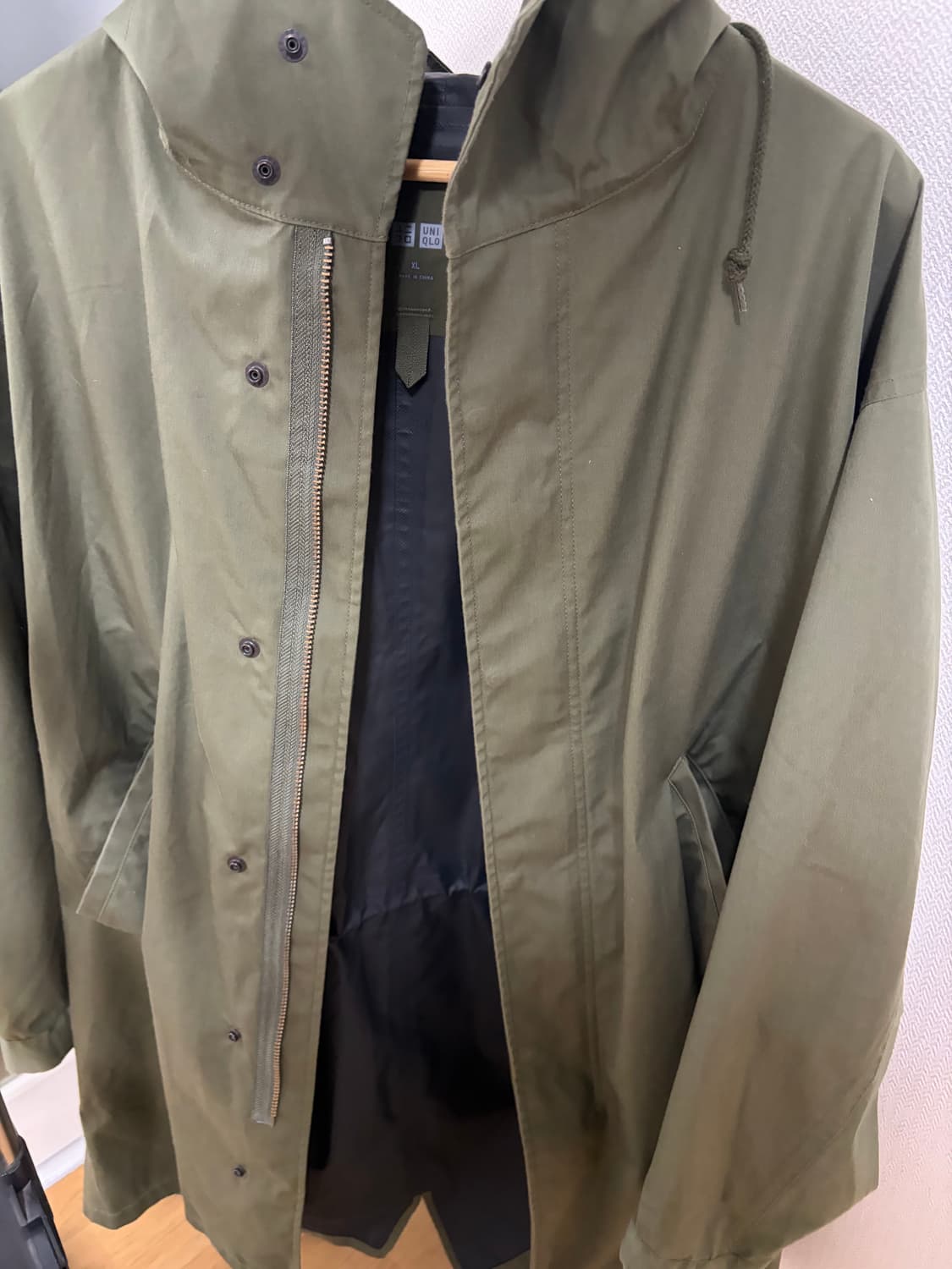 [XL] 유니클로 블록테크 피쉬테일 파카 상품이미지1