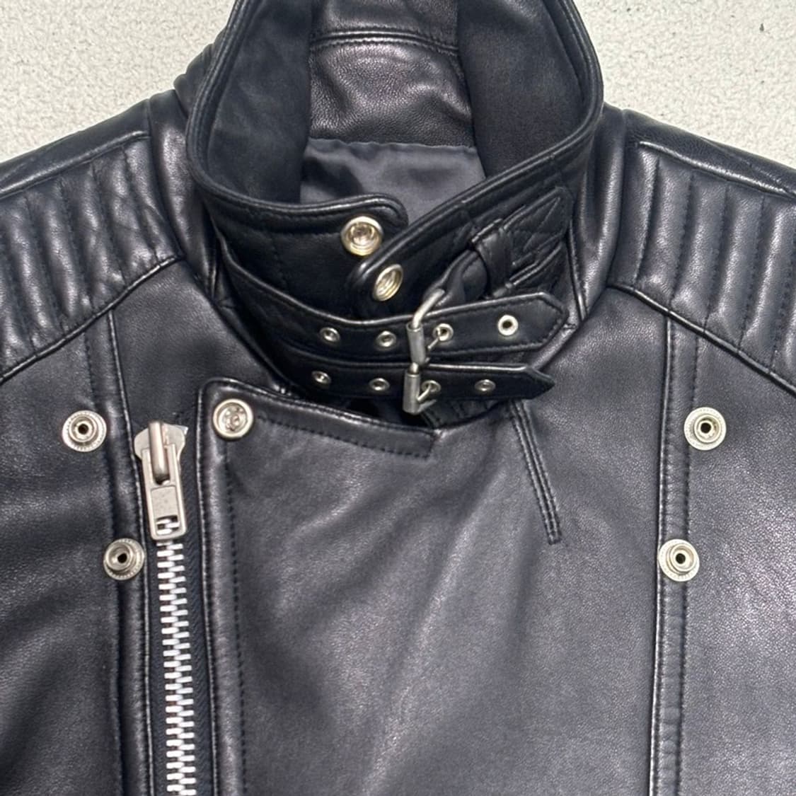 라이더 자켓 블랙 100 상품이미지3