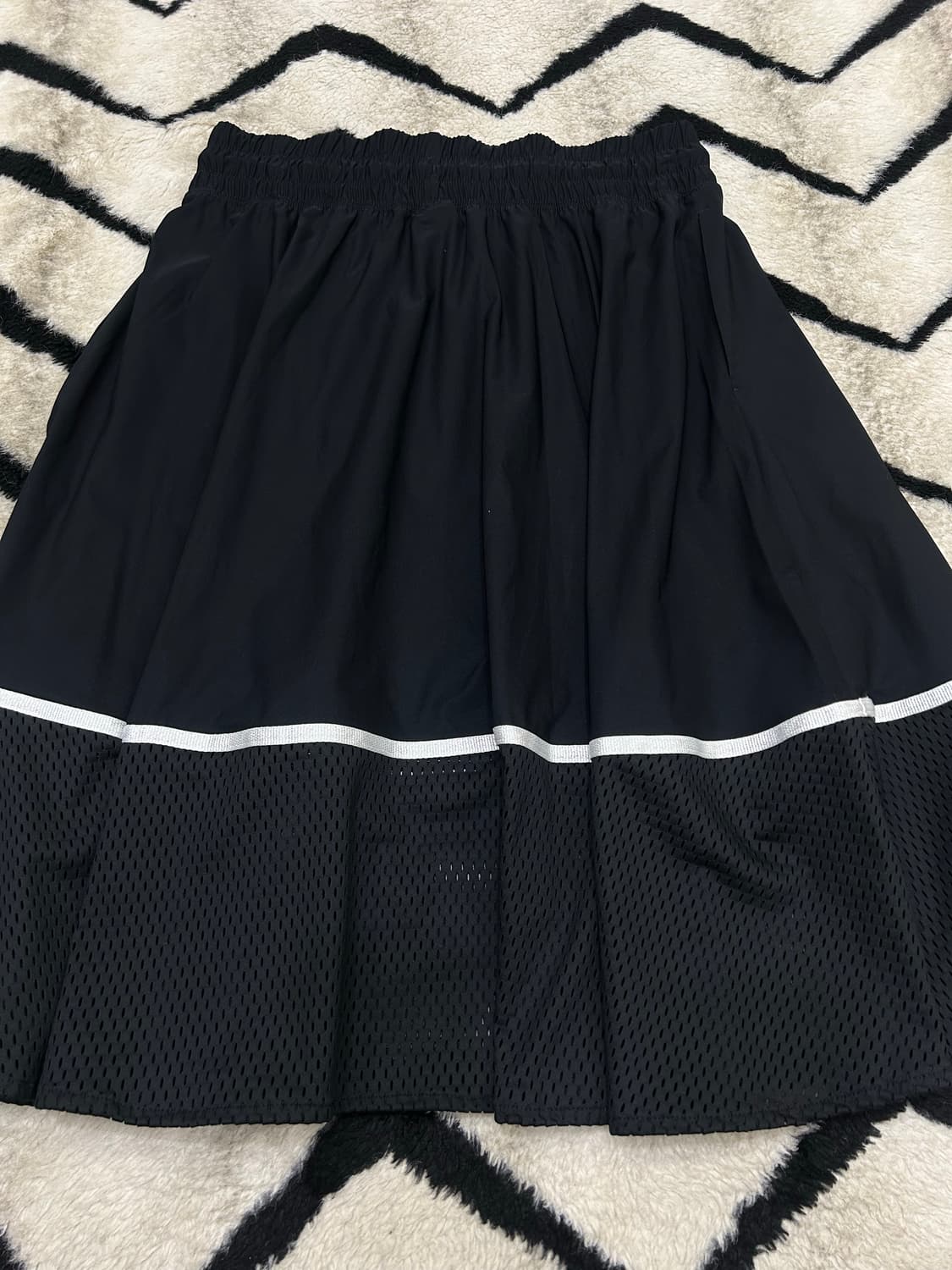 [XL]나이키NSW 매쉬 스커트/블랙 상품이미지4