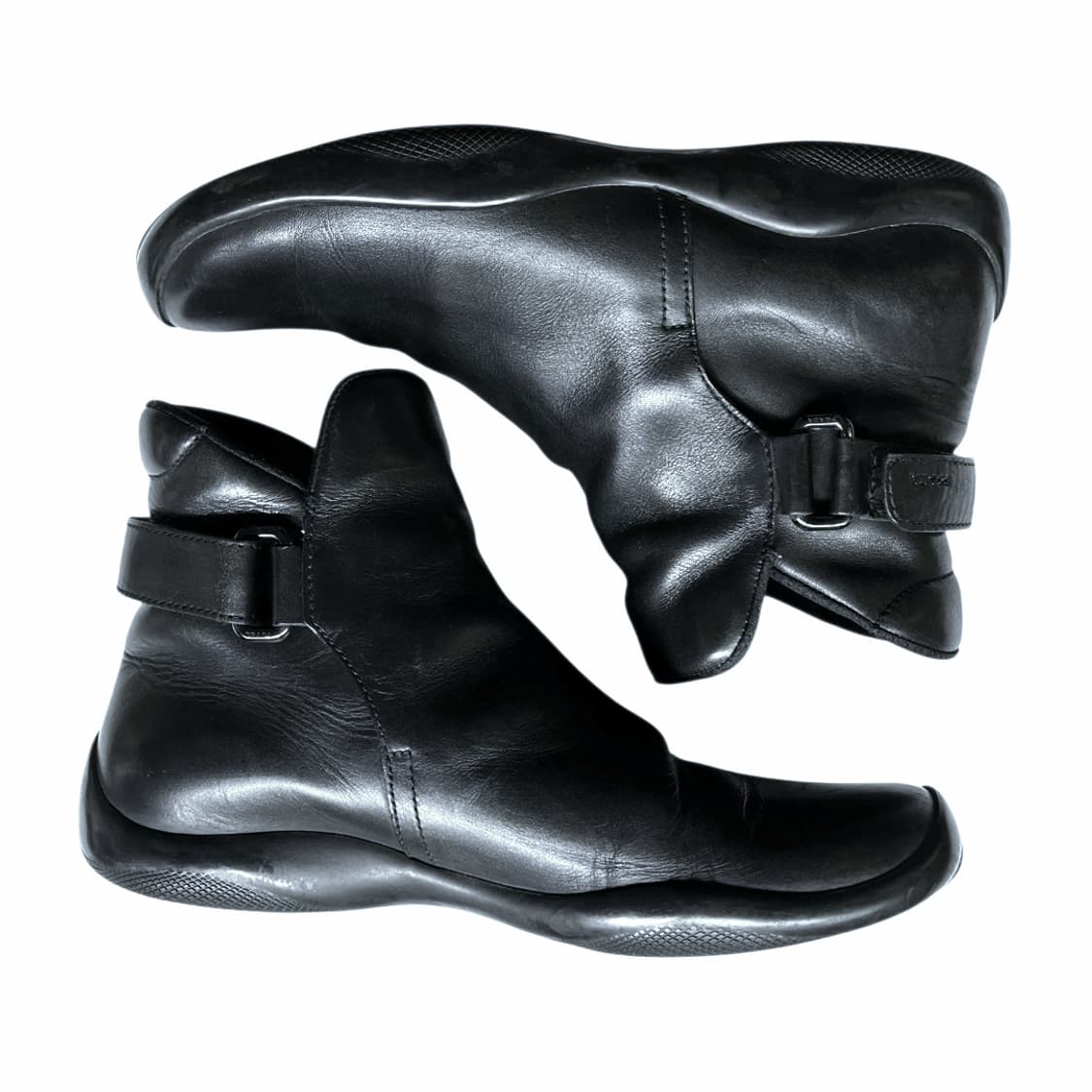 프라다 스포츠 아카이브 레더 버클 첼시부츠 아메리카컵 상품이미지1