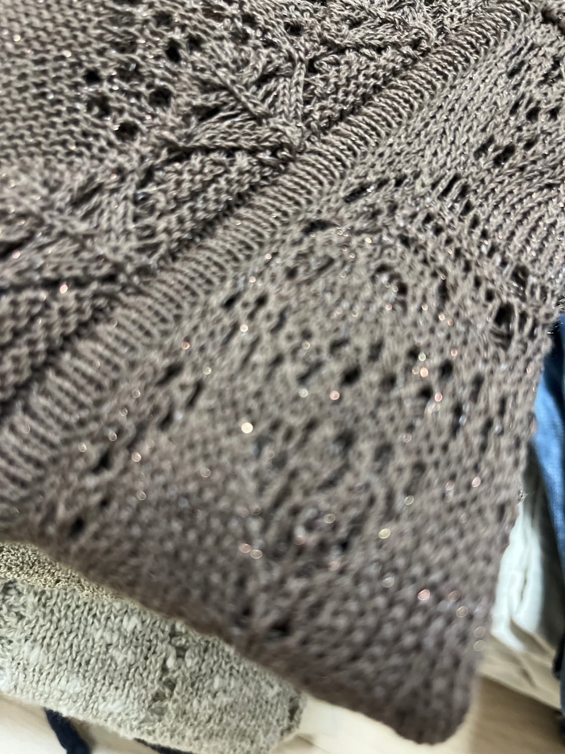 Crocodile ladies 크롭 반팔 가디건 상품이미지2