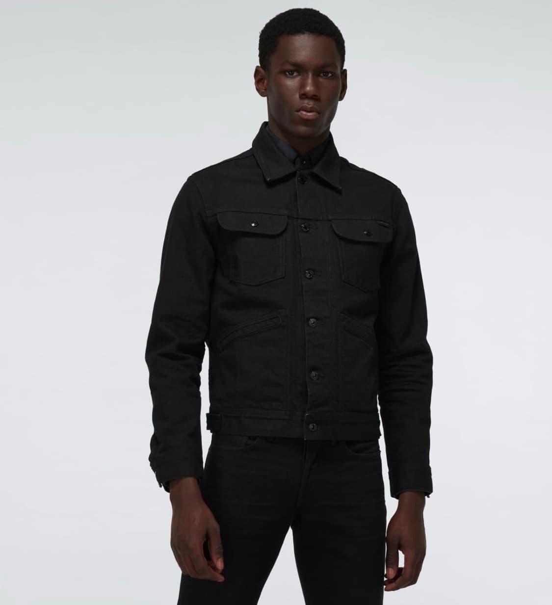 톰포드(TOM FORD) 셀비지 트러커 자켓 상품이미지1