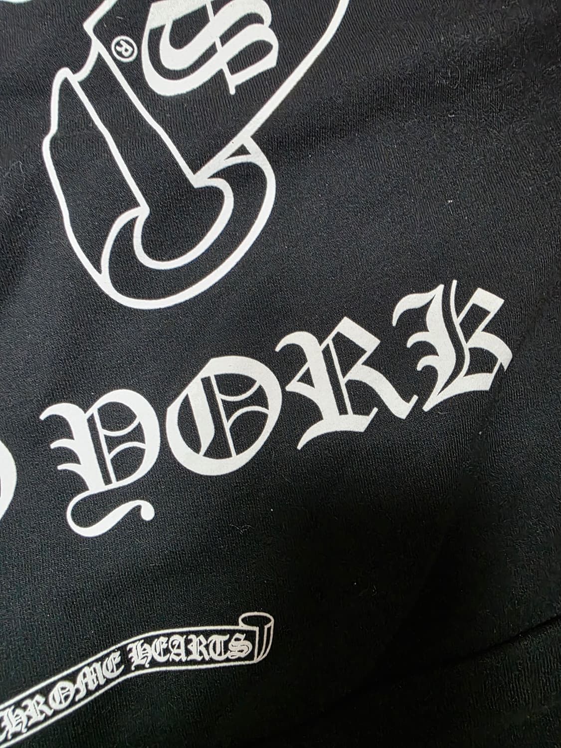 [새상품급]크롬하츠 홀스슈 뉴욕 후드티 블랙 상품이미지4