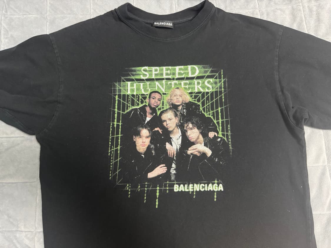 급처) 발렌시아가 스피드헌터 티셔츠 M 상품이미지1