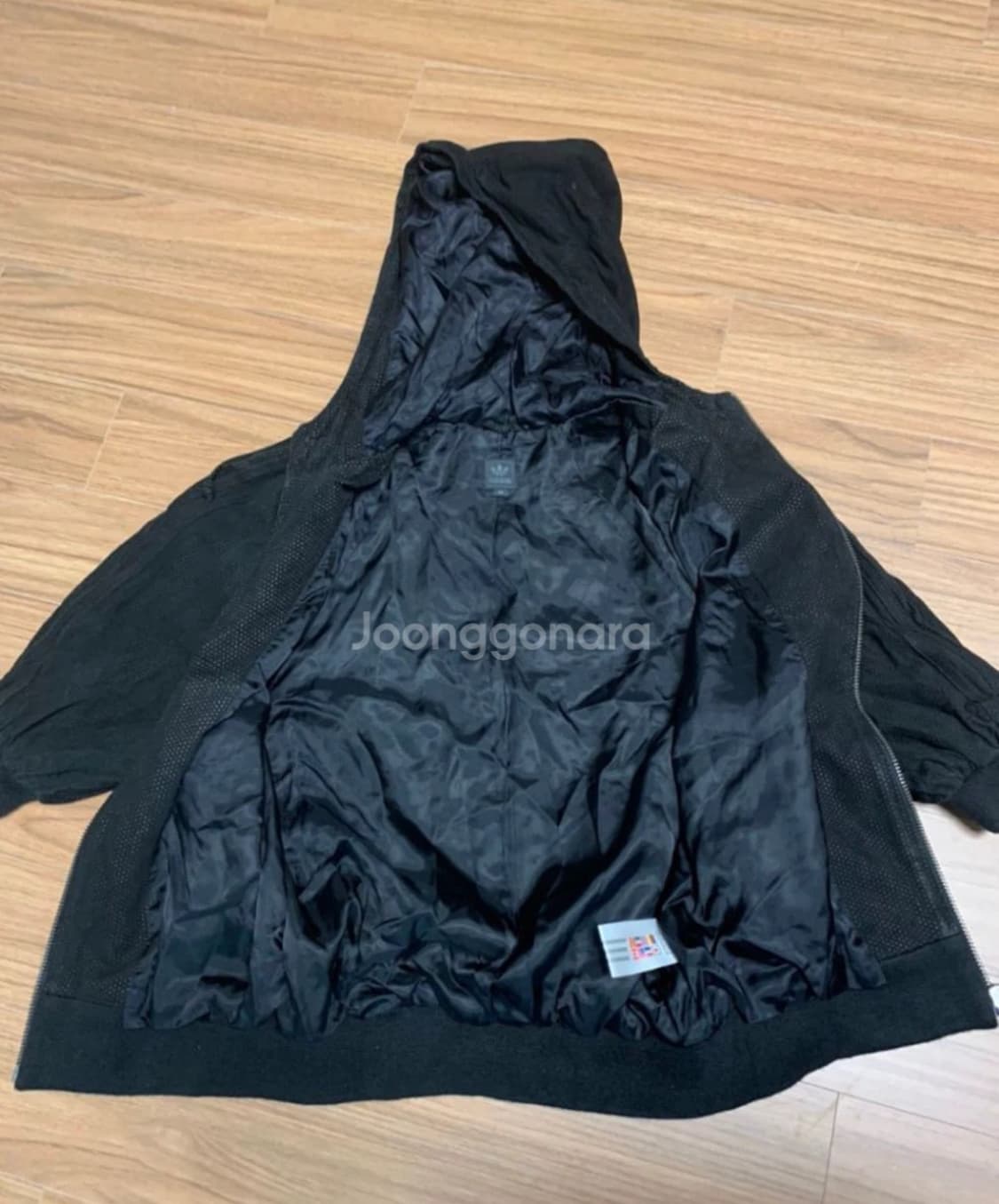 프랑스구매 아디다스 오리지널 스웨이드 펀칭 백로고 블루종 상품이미지4