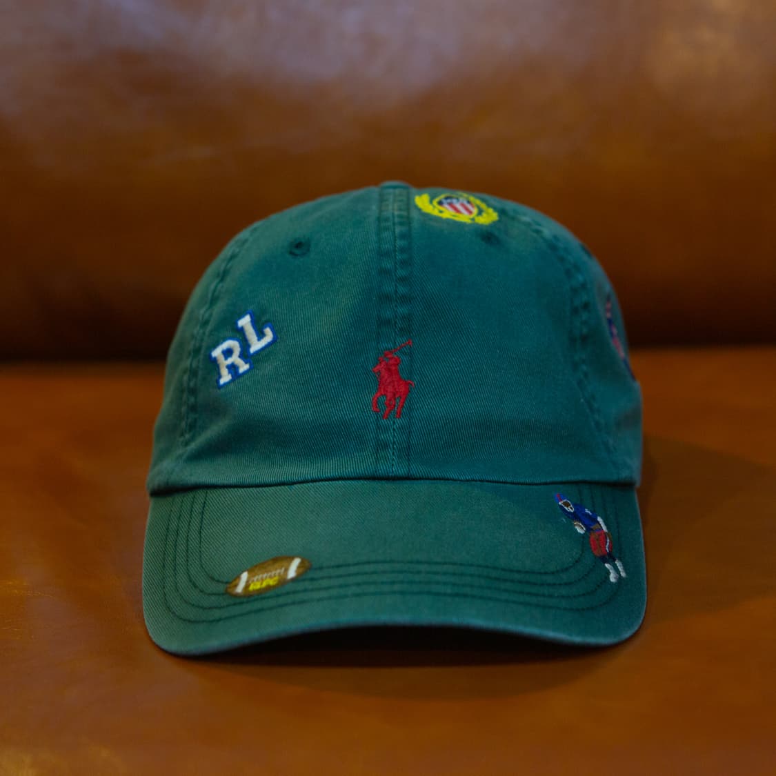 폴로 랄프로렌  엠보로이드 로고 시리즈 치노 캡 상품이미지2