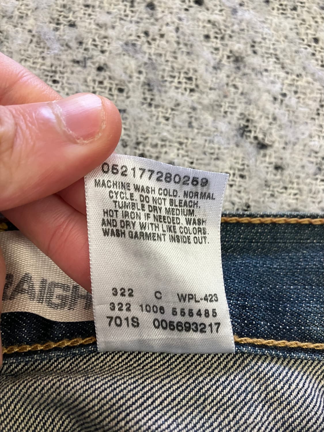 N26 리바이스 569 데님팬츠 청바지 상품이미지5