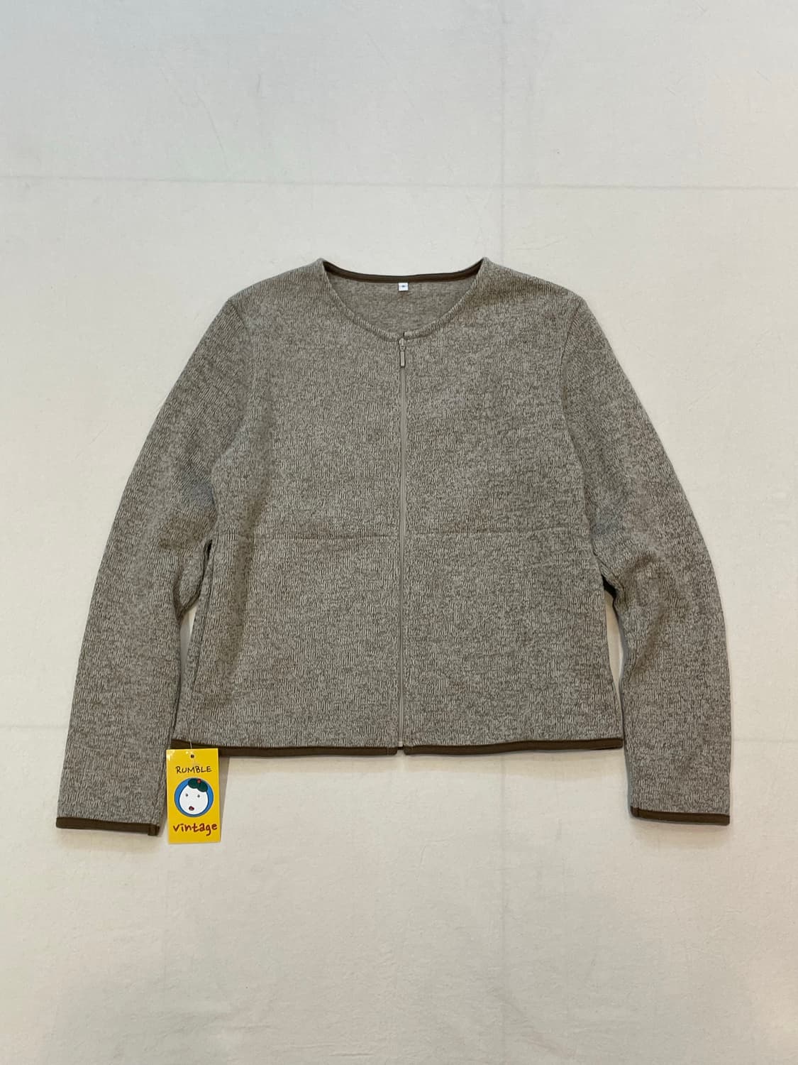 무인양품 기본핏 기모집업 상품이미지1