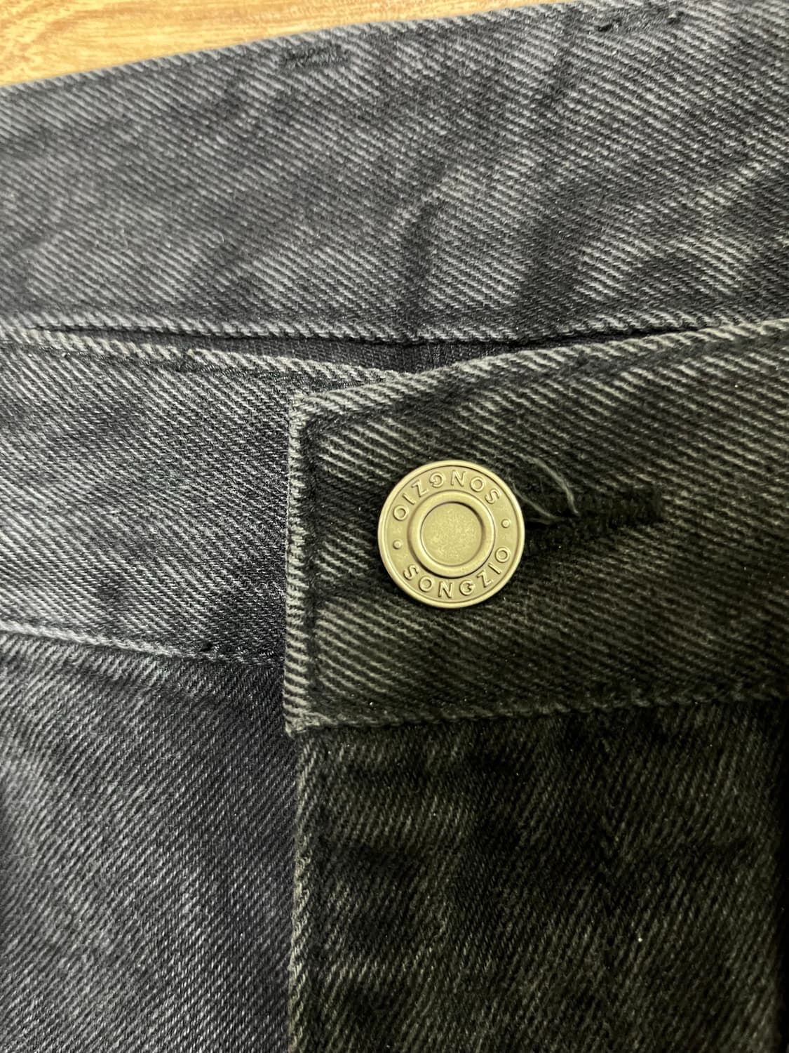 송지오옴므 흑청 카펜터 데님 상품이미지4