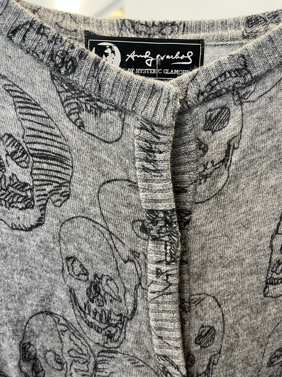 Hysteric glamour andy warhol  cardigan 상품이미지3