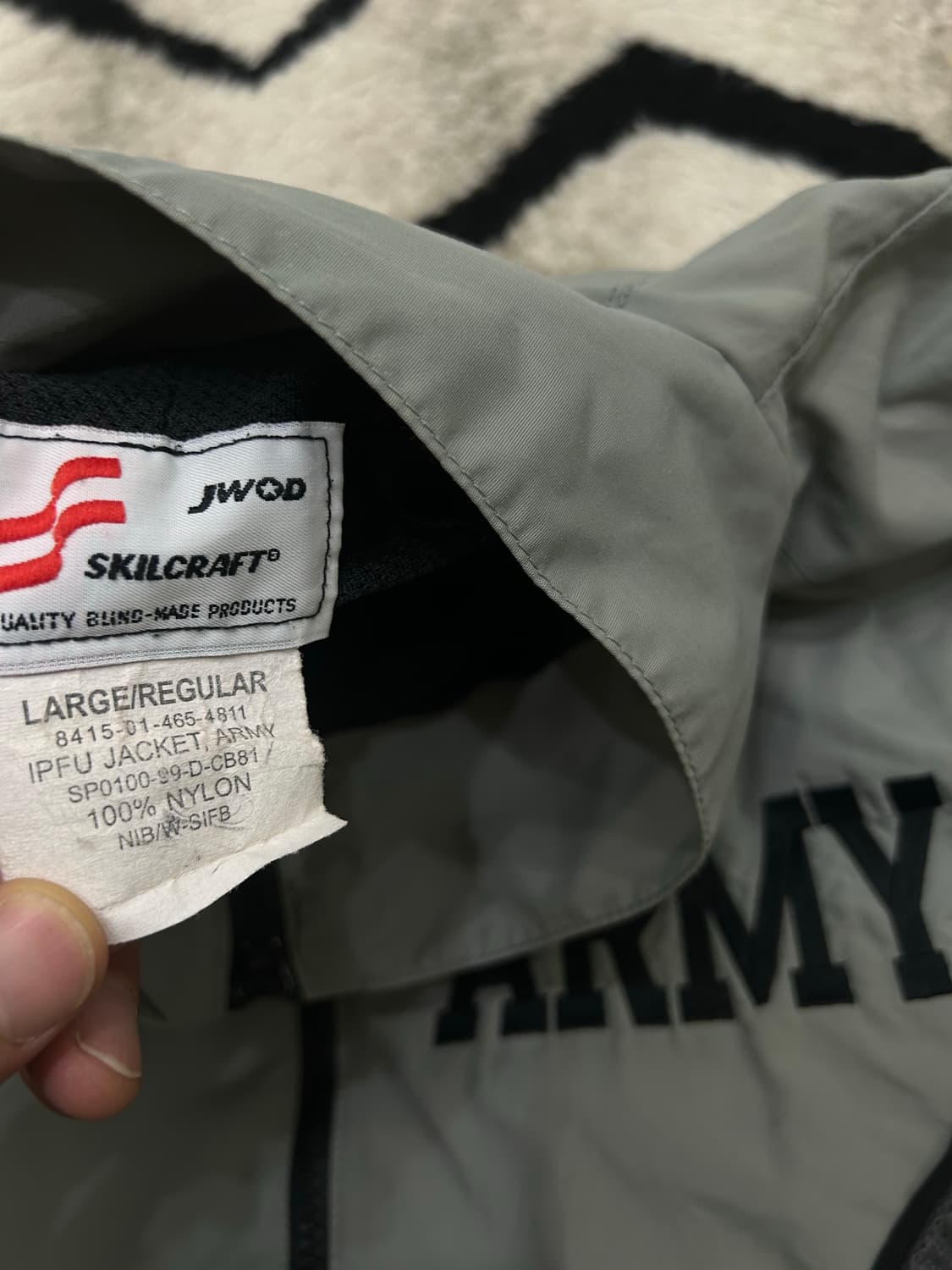 [XL]U.S Army IPFU 바람막이 상품이미지5