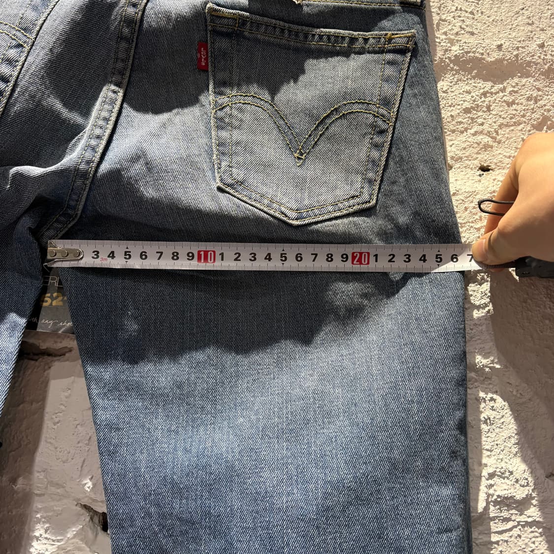 리바이스 데드스탁 524 부츠컷 데님팬츠 슈퍼로우 상품이미지6