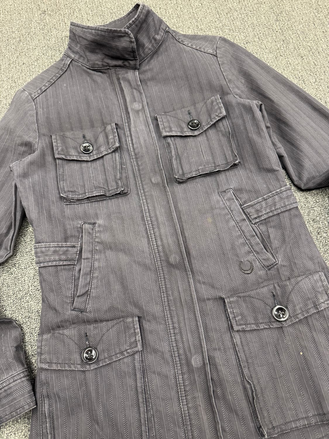 S)Stussy girls 빈티지 여성 4포켓 야상 자켓 상품이미지2