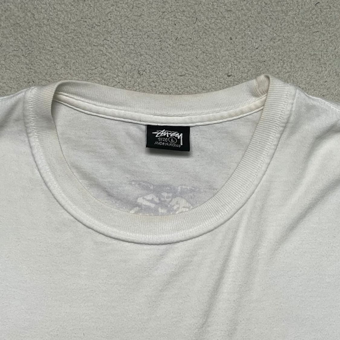  STUSSY 반팔 티 화이트 L 상품이미지2