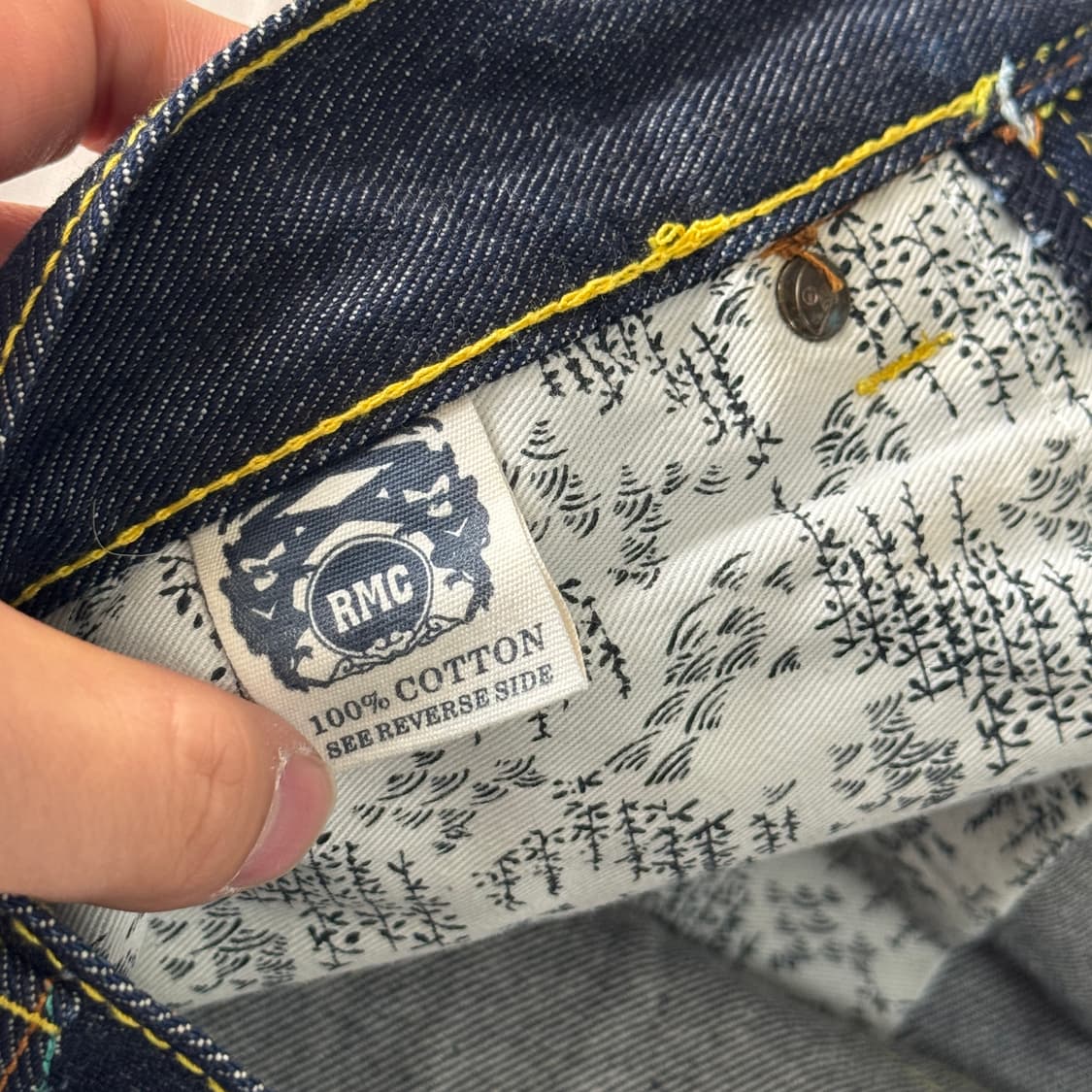 RMC 레드몽키컴퍼니 자수 본디지 팬츠 32 상품이미지9