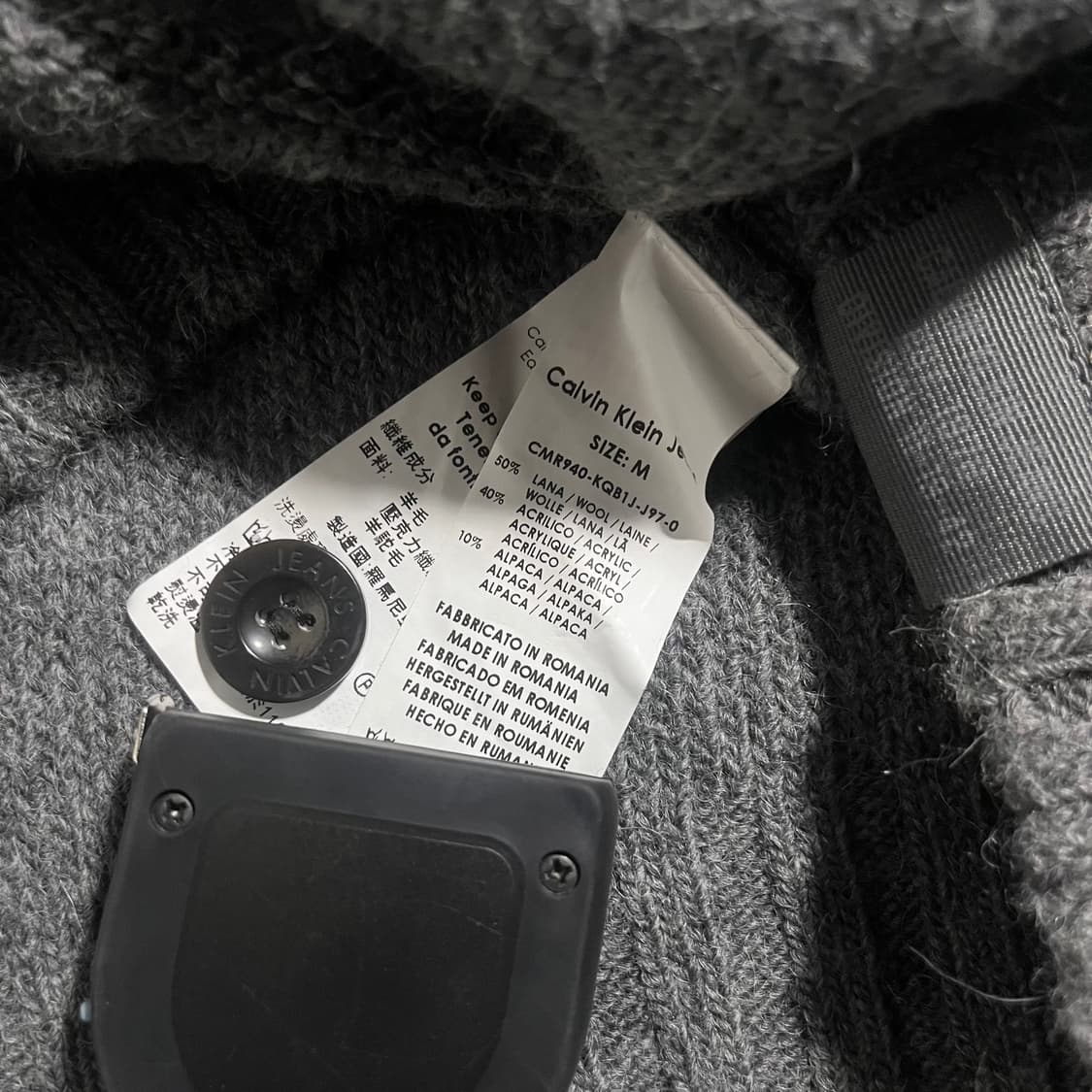 [100] CKJeans 켈빈클라인진스 버튼 니트 상품이미지6