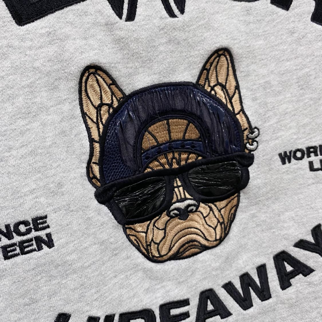 라이프워크 볼캡 힙독 후드 티셔츠 상품이미지6