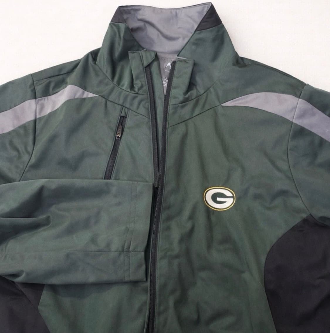 빈티지 그린베이 패커스 안티구아 바람막이 그린 블랙 XXL 상품이미지2
