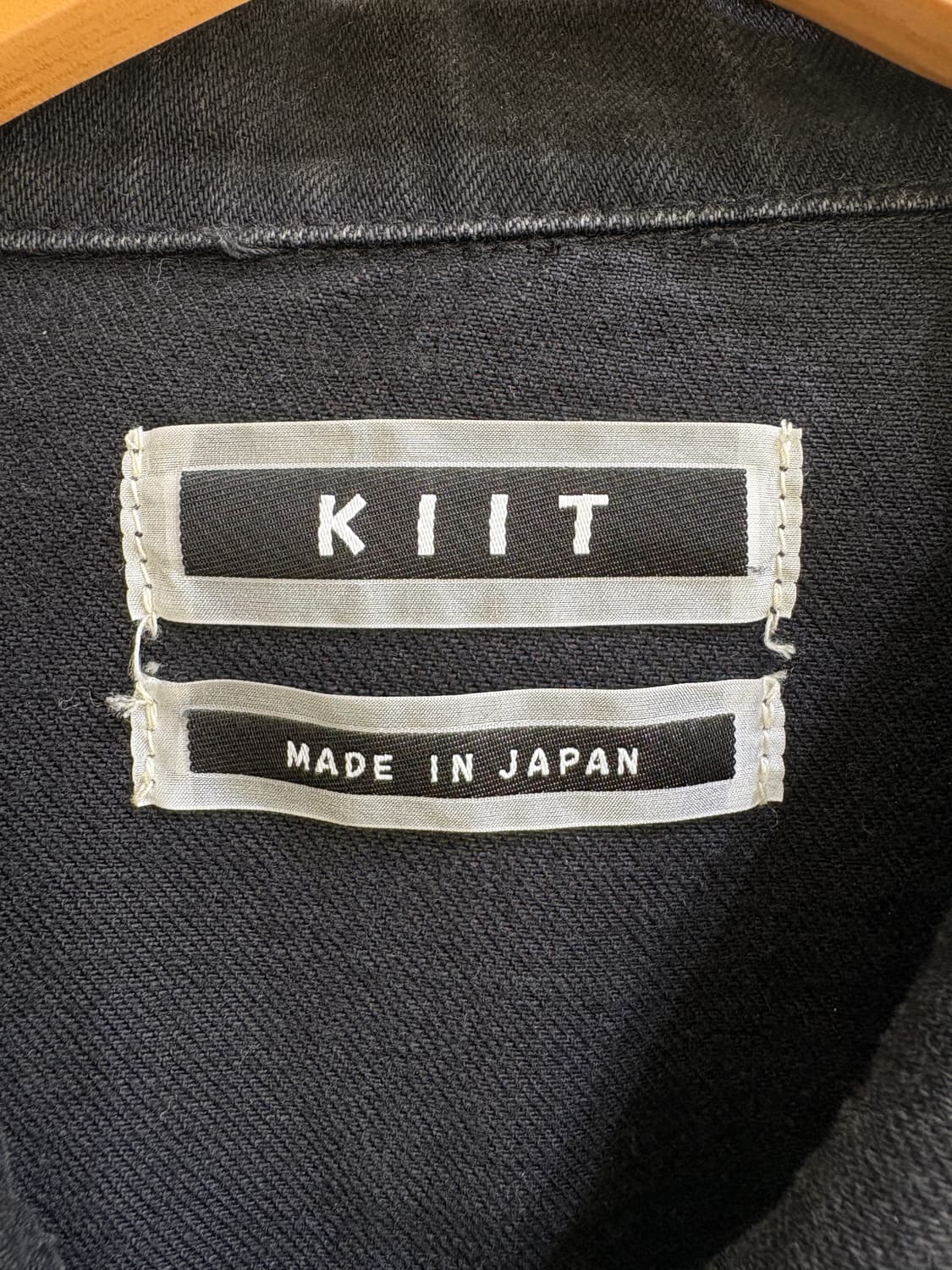KIIT (Made in Japan) 데님자켓 상품이미지6