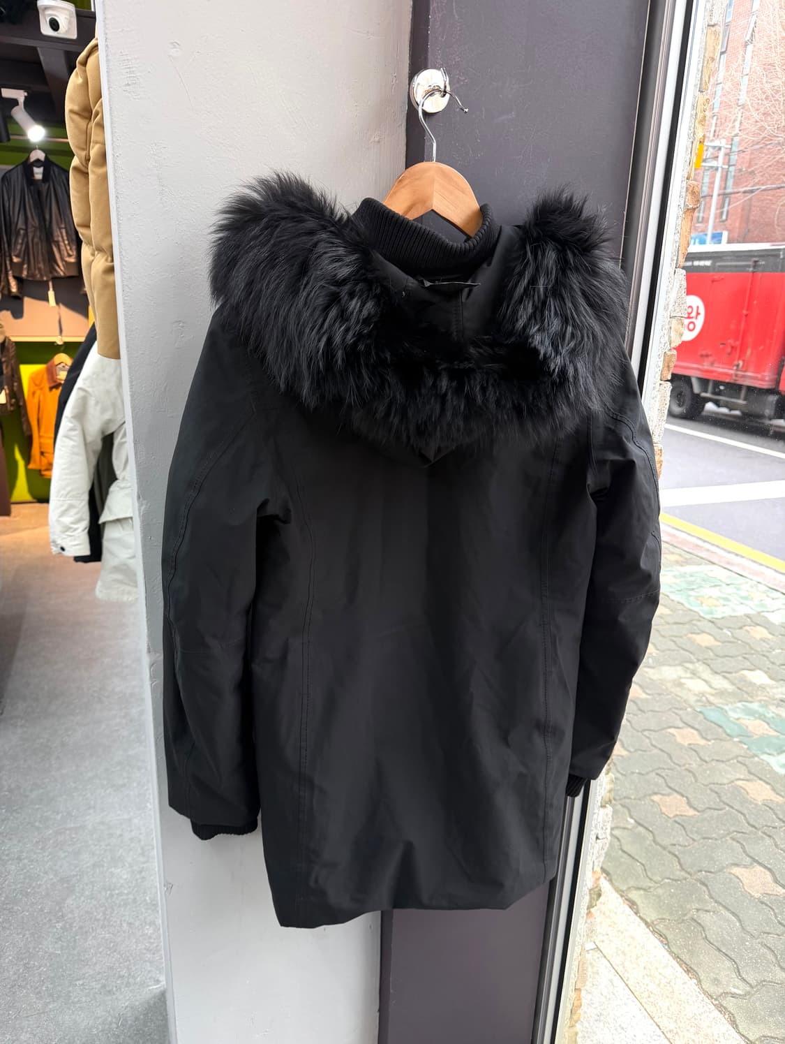 IT40/ 프라다 스포츠 고어텍스 리얼퍼 후디드 패딩 상품이미지8