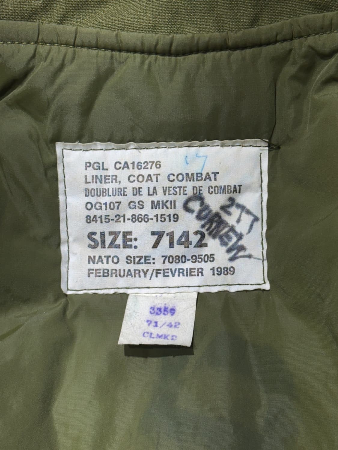 캐나군 필드자켓 내피풀셋 상품이미지6