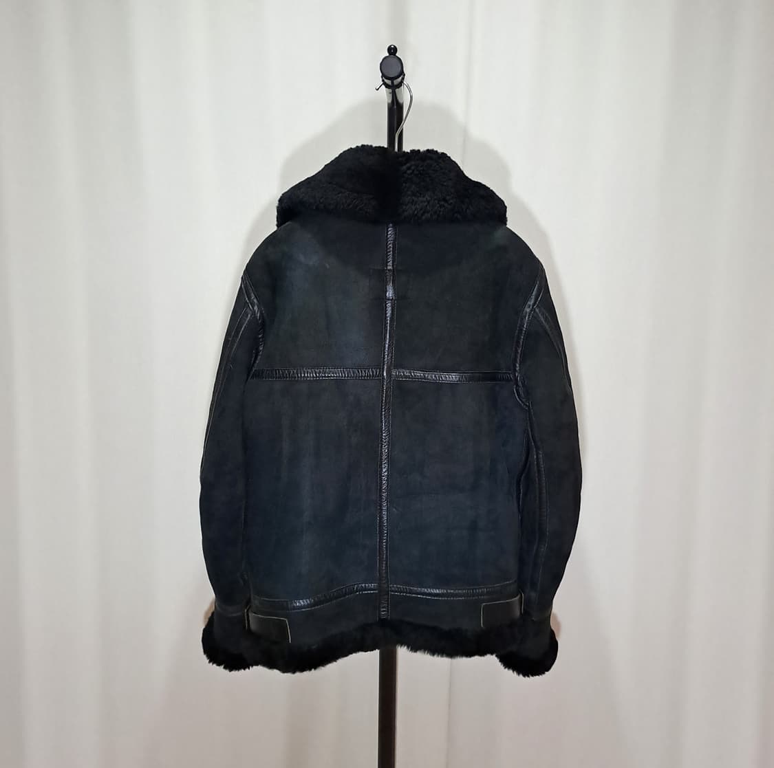 (택포) 시어링 양가죽 양털 type-3 무스탕 M B18 상품이미지4