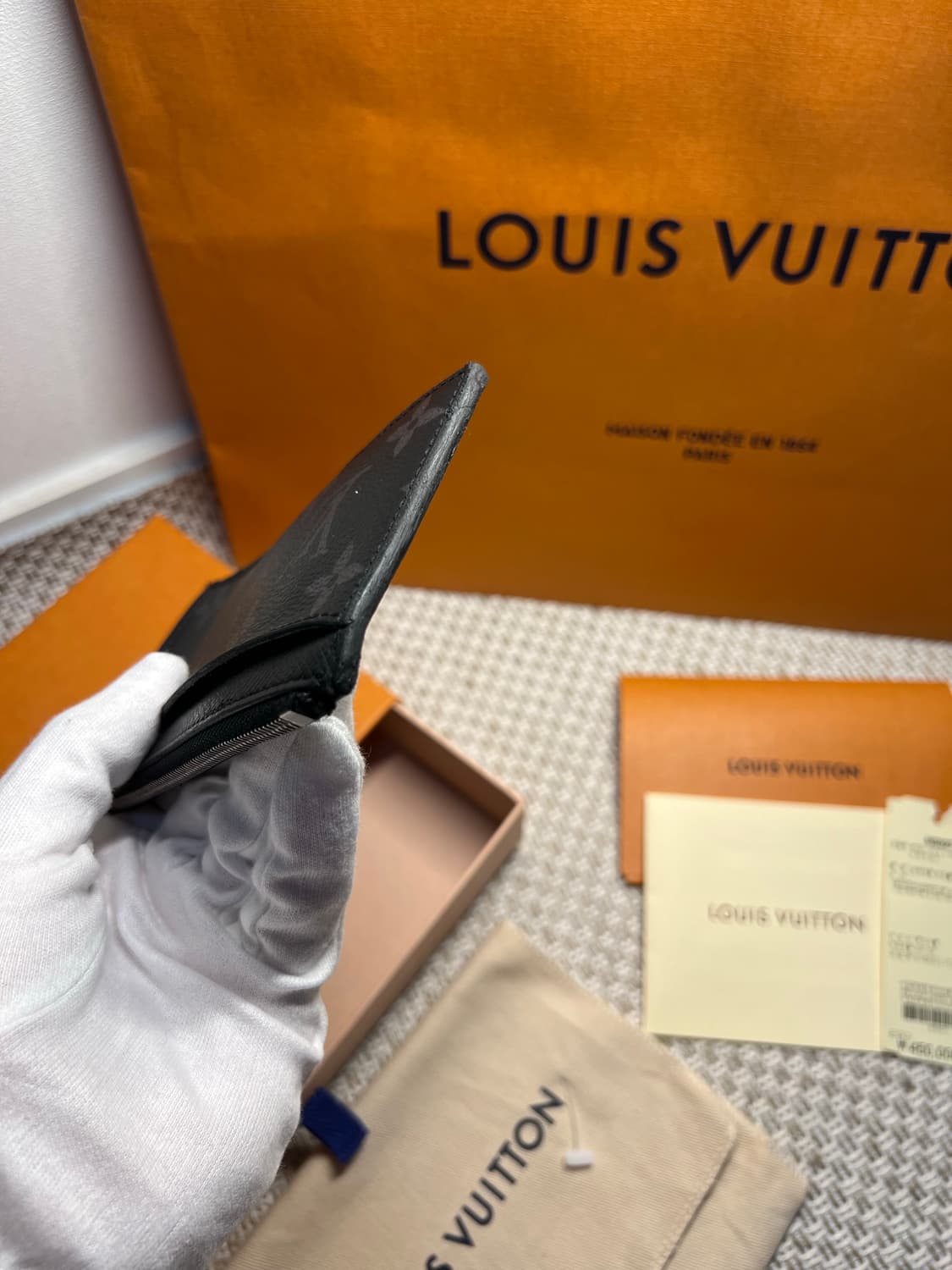 {풀구성/백화점판} 루이비통 코인 지퍼 카드지갑 상품이미지5