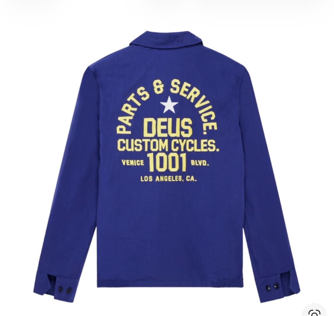 [2XL] 데우스 텔러 드리즐러 자켓 블루 상품이미지1