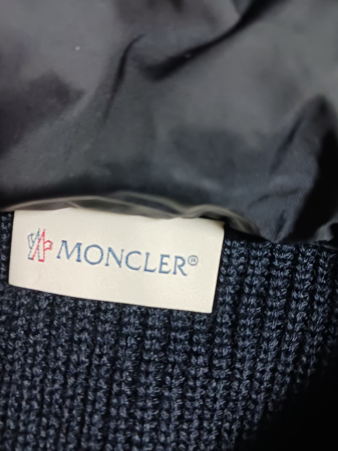 [정품] 백화점판 몽클레어 니트패딩 집업 울 가디건 상품이미지3