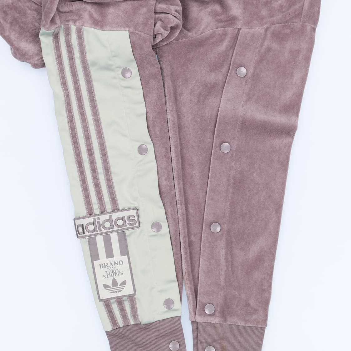 [2XS] 아디다스 크롭 오리지널 아디브레이크 벨류어 후드티 N7010 상품이미지5