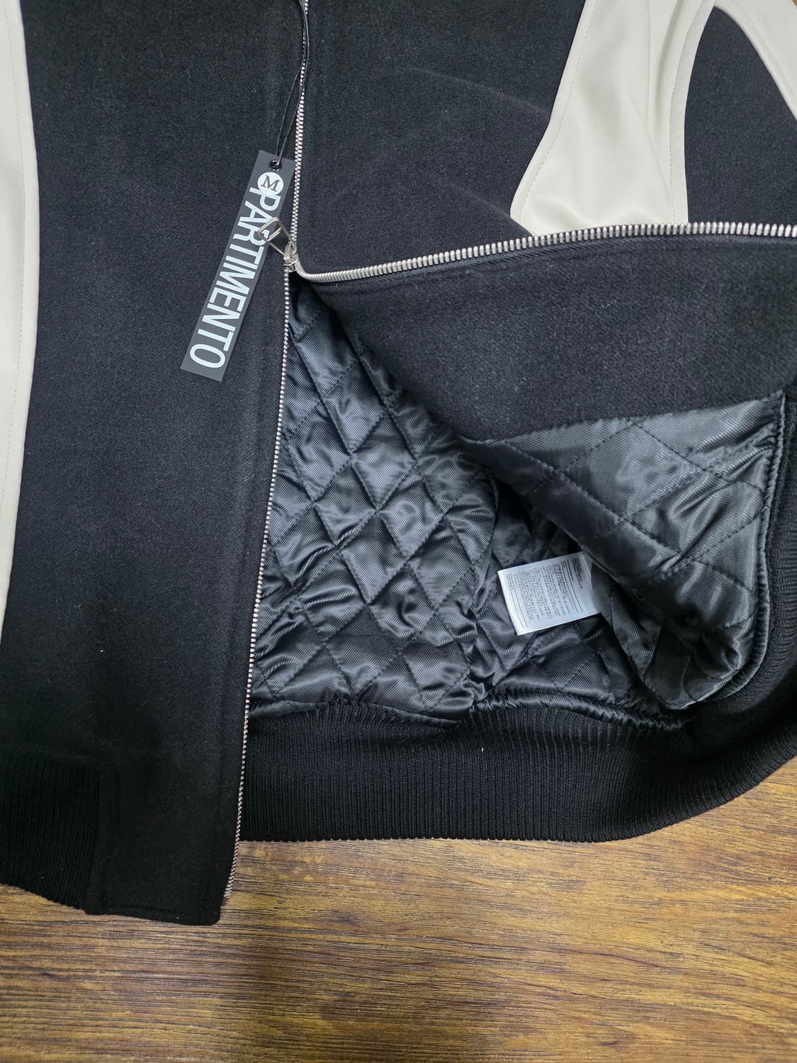 파르티멘토 3m 신슐레이트 멜톤 블루종 미사용품  상품이미지4