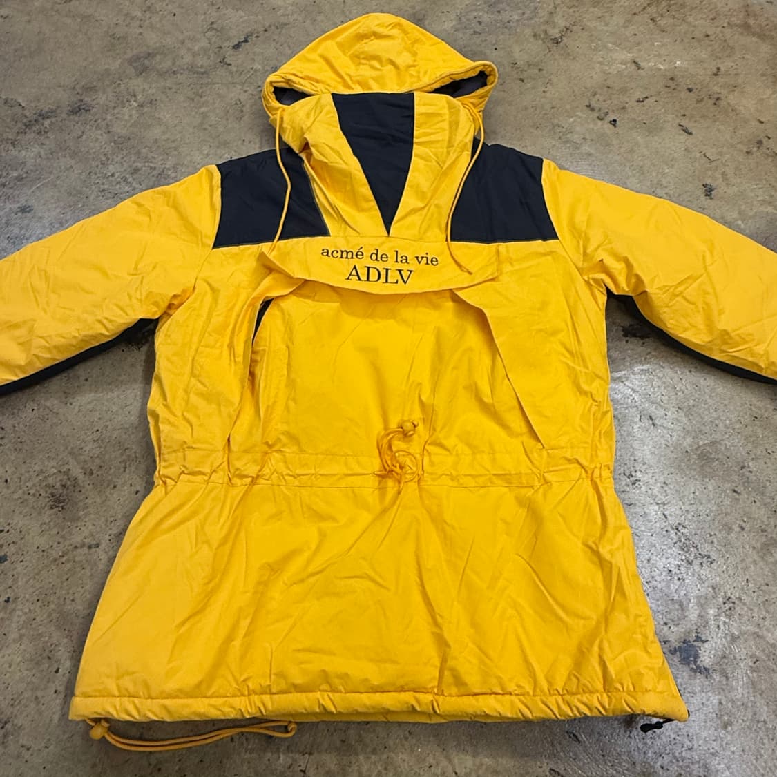 [정품/1사이즈] 아크메드라비 ADLV 옐로우 후드 아노락 b14 상품이미지3