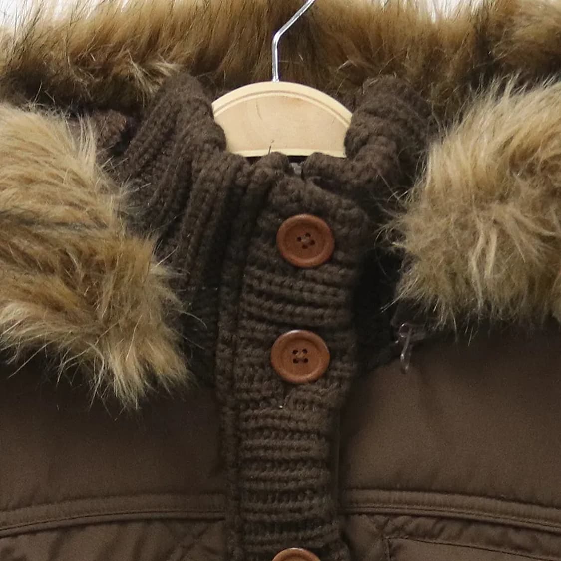 RAPUA 브라운 패딩 베스트 61187 상품이미지5