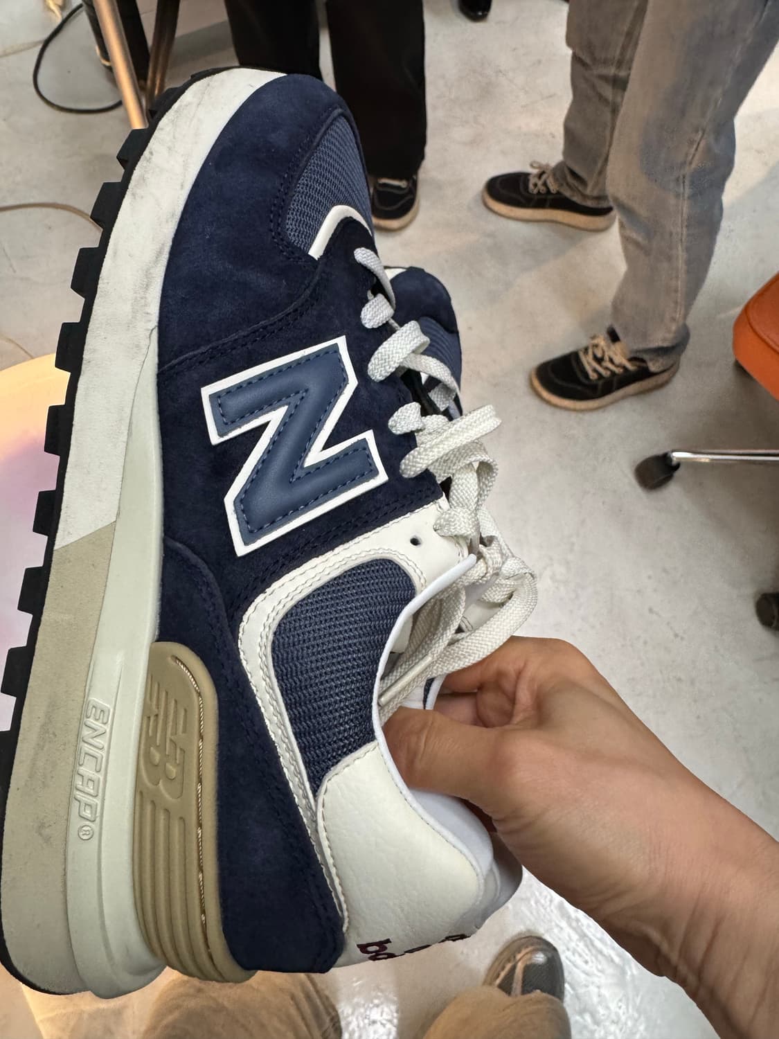 👟 New Balance 뉴발란스 574 클래식 스니커즈 (네이비) 상품이미지6