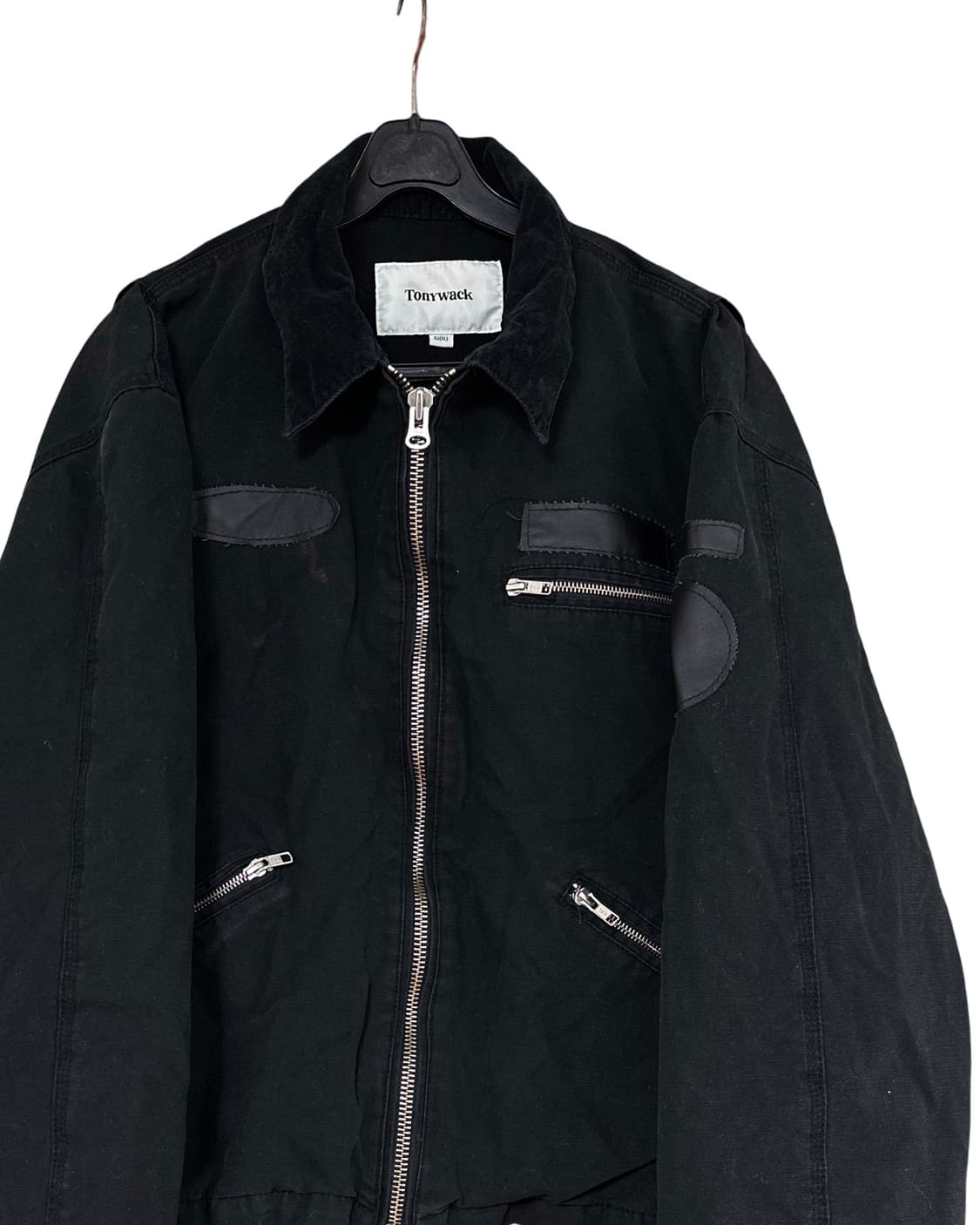 토니웩 코듀로이 블랙 워크자켓 상품이미지2