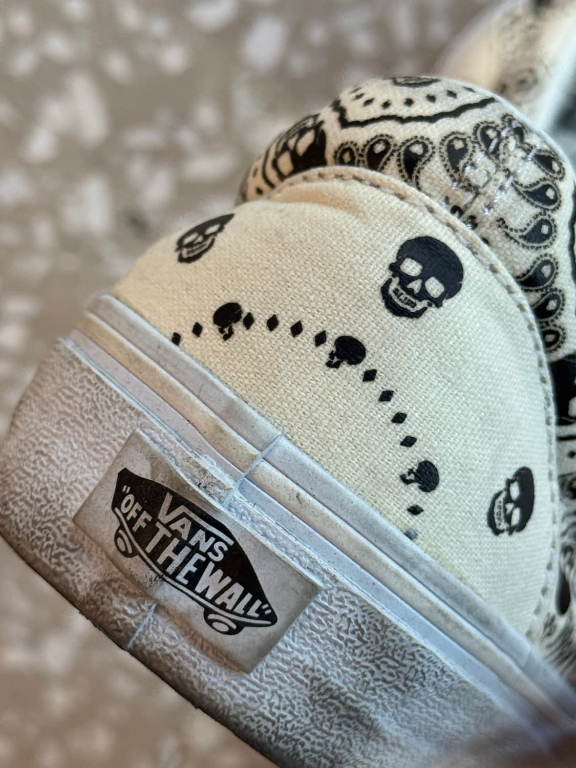 Vans Classic Slip On Bandana Classic Whi 상품이미지5