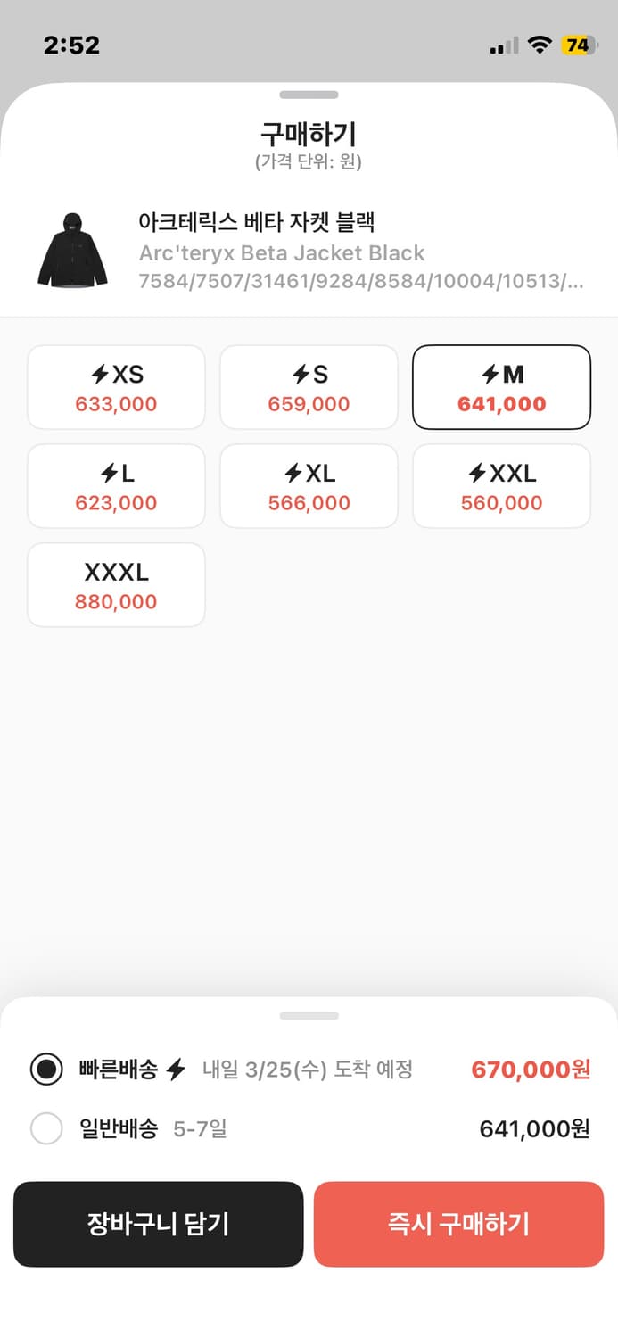 아크테릭스 바람막이 상품이미지3