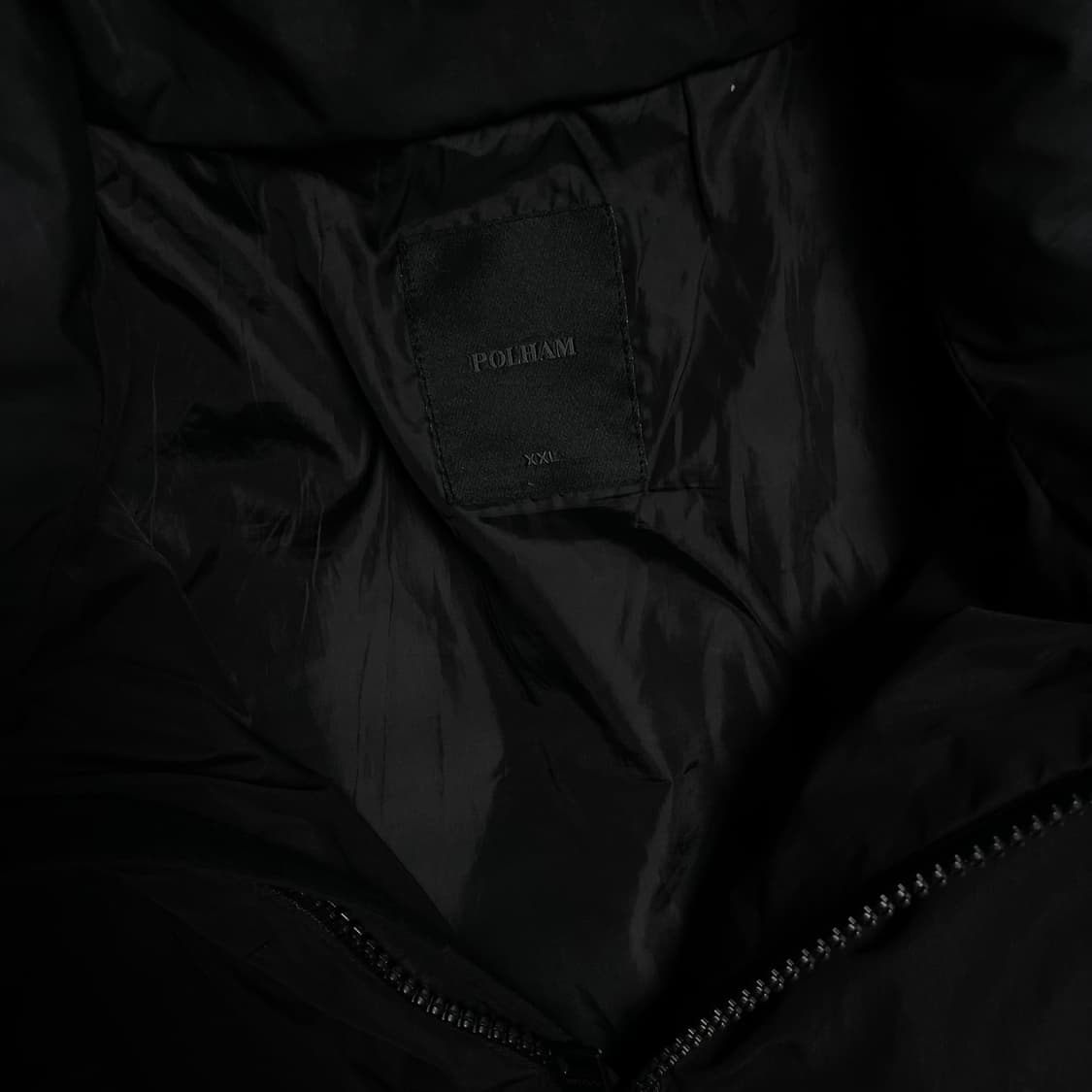 폴햄 박시핏 다운 푸퍼 패딩 블랙o 5259 상품이미지5