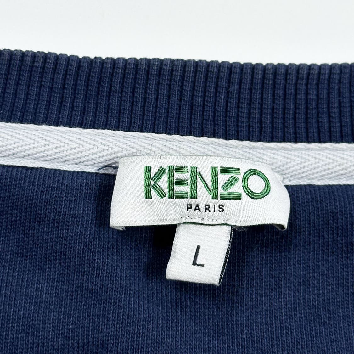 KENZO 겐조 빅아이즈 자수 맨투맨 네이비 L 상품이미지5