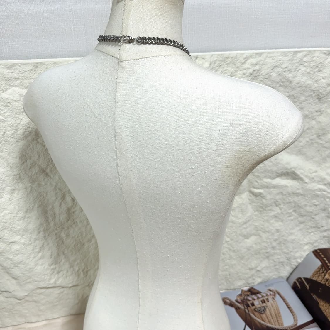 빈티지  Atelier edition 미러 빗 펜던트 목걸이 상품이미지3