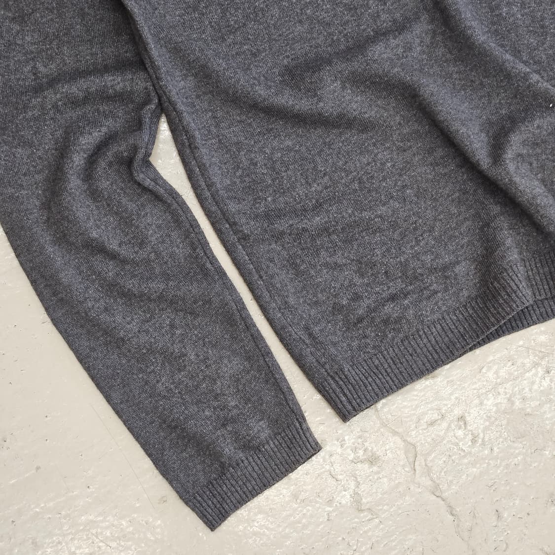 Zegna sport 제냐 스포츠 울 니트 반집업 M~L 상품이미지3