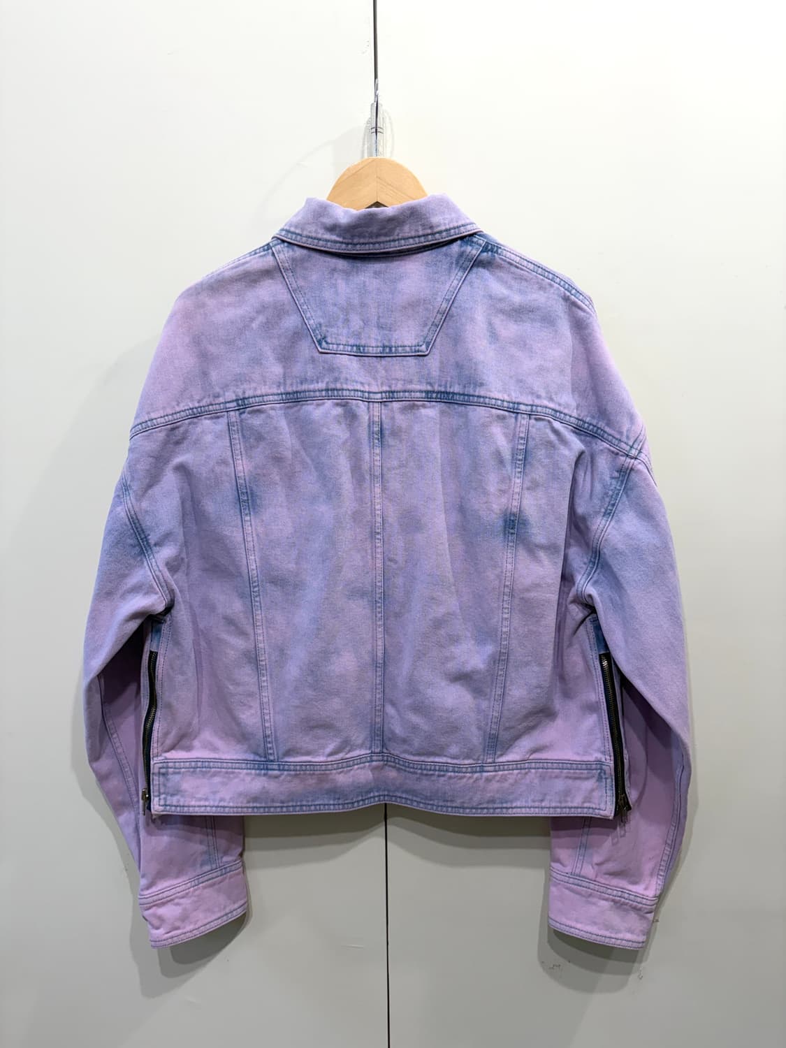 juun.j 준지 플리츠 워싱 데님 자켓 상품이미지4