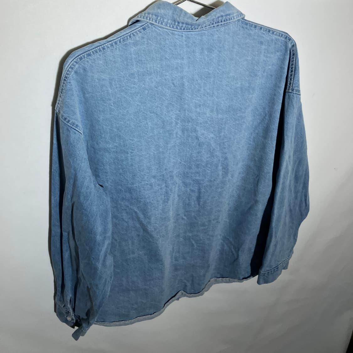 M)FUZZYKON 오버핏 데님셔츠 상품이미지5