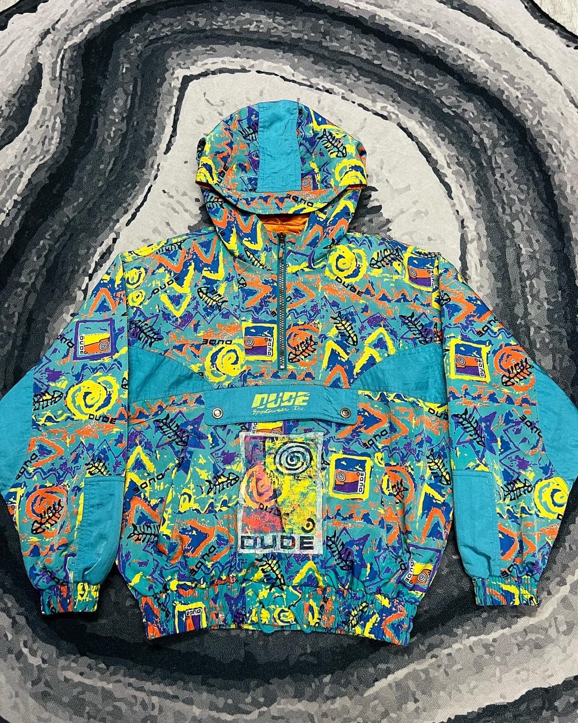 Dude Sportwear Anorak Jumper 상품이미지3