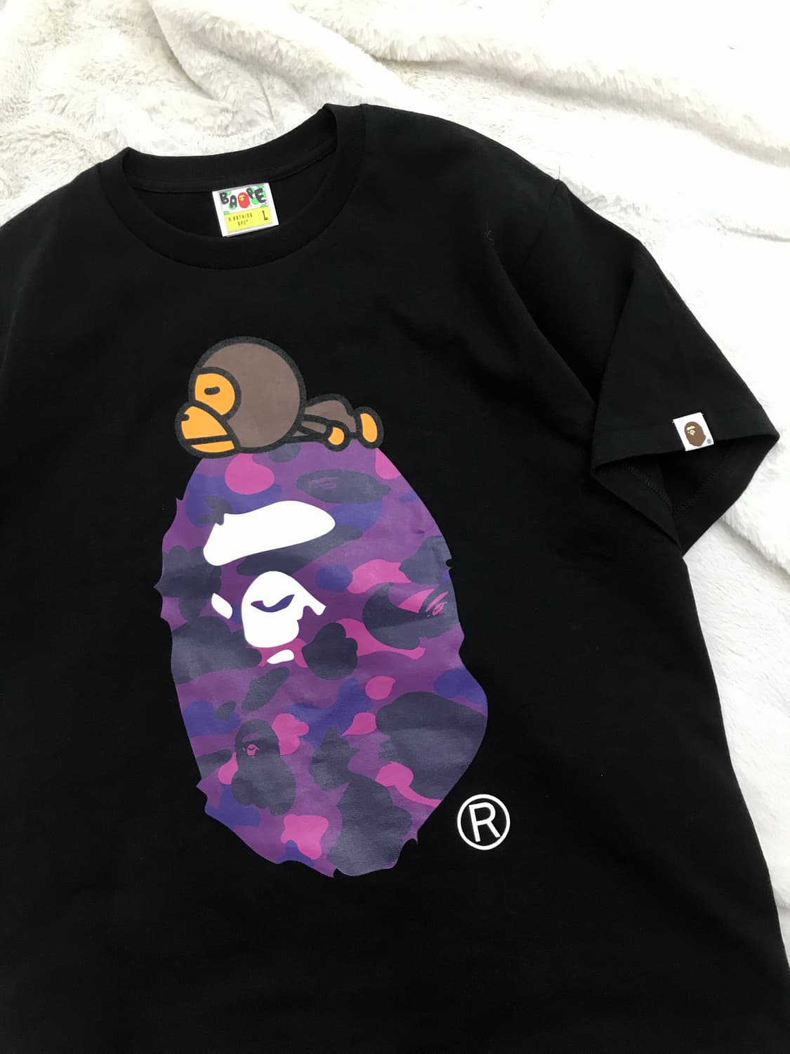 < Bape & BabyMilo Printing T-shirt > 상품이미지8