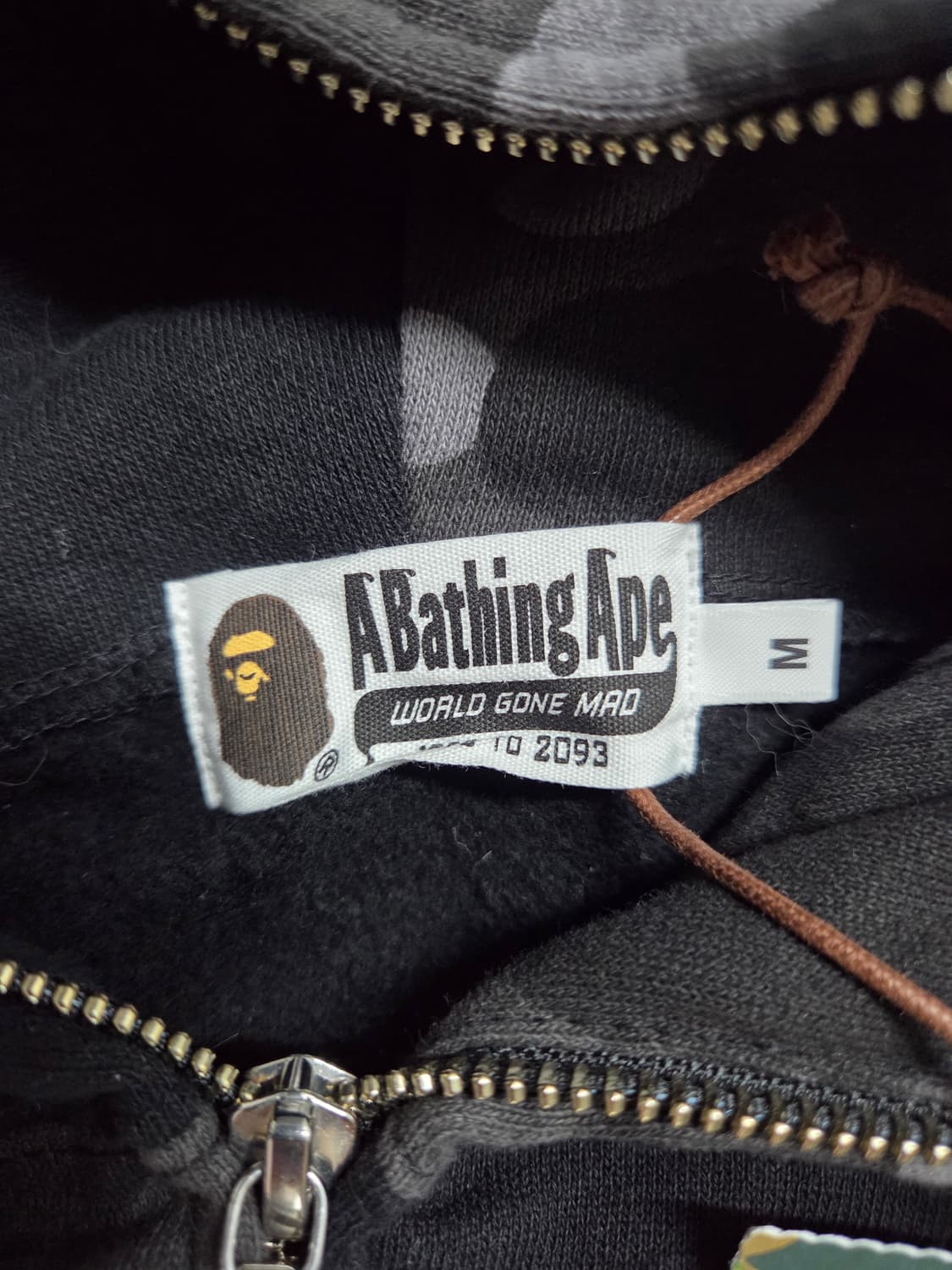 베이프XDC배트맨 콜라보 후드집업 상품이미지7