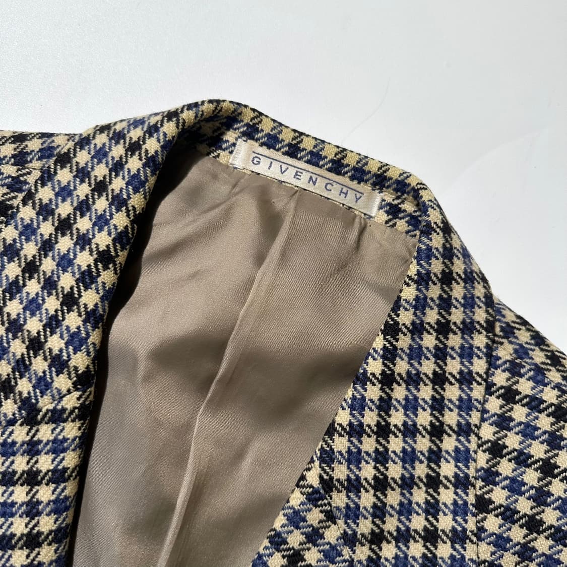 지방시 체크 싱글 2B 블레이저 자켓 상품이미지4