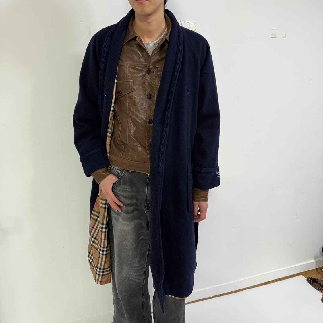 버버리 로브 코트 상품이미지4