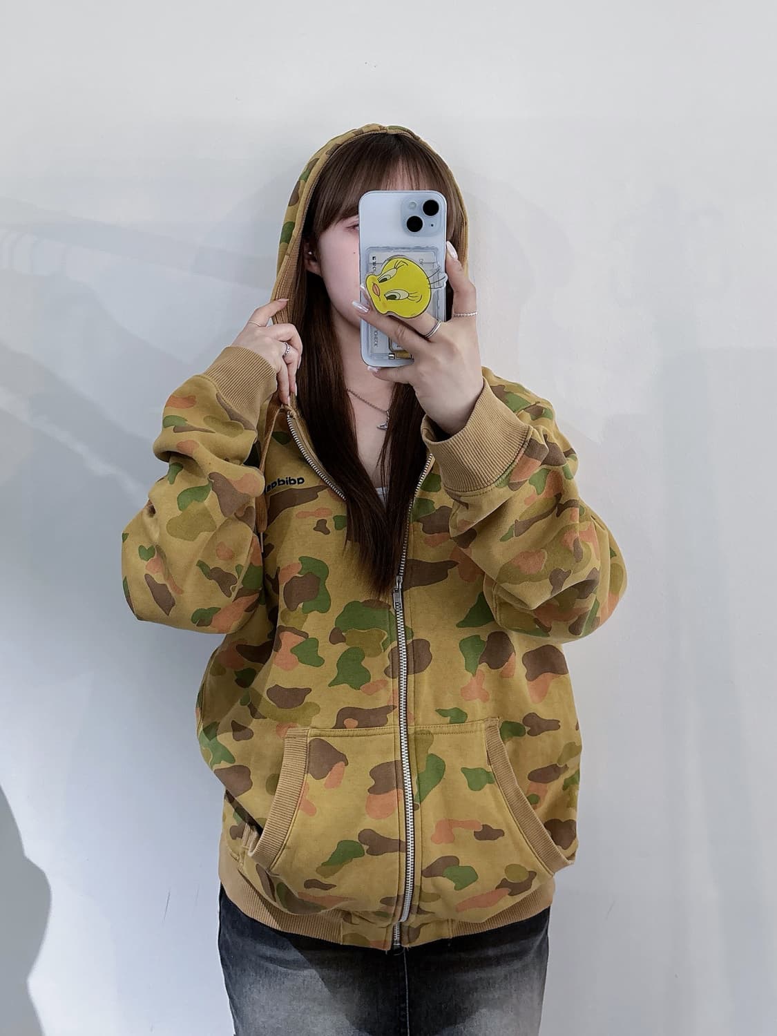 아디다스 카모 후드집업 상품이미지1