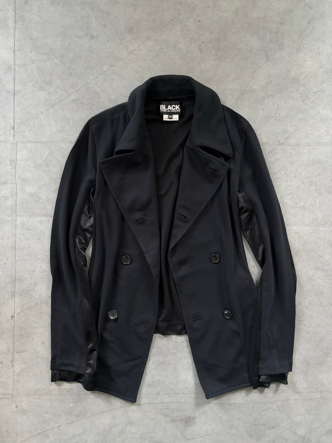 Comme des Garcons Black 꼼데가르송 블랙 더블 자켓 상품이미지5